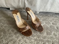Jimmy Choo snakeskin mule size 39