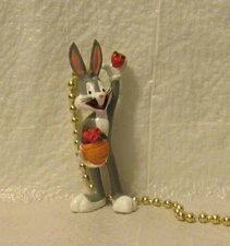 Bugs Bunny Looney Tunes Fan Pull and Chain NEW In Box 8 Inches