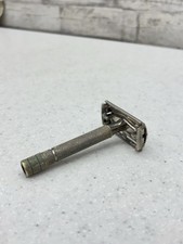 Vintage Gillette Super Speed Safety Razor Nickel TTO Made in USA