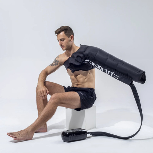 New Air Compression Foot Massager Leg Recovery Boots Drainage Machine Relax - Picture 5 of 31