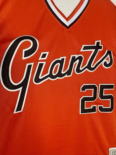 Barry Bonds 1999 San Francisco Giants Cooperstown Home White