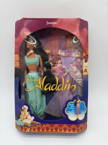 1992 Disney Classics Jasmine Doll Mattel #2557 Vintage Original Box