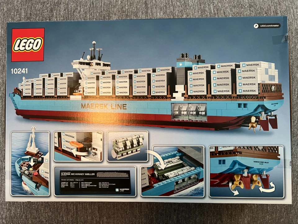 LEGO Creator Expert: Maersk Line Triple-E [10241] - NISB - Image 2 of 2
