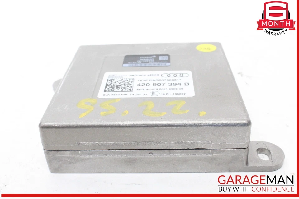 18-24 Audi S5 A5 Seat Belt Seatbelt Microphone Control Module Unit 420907394B - Image 4 of 4