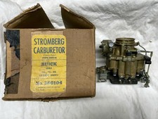 Vintage 1941-42 Buick Car Century Roadmaster Stromberg Carburetor Nos 380104 Vintage 1941-42 Buick Car Century Roadmaster Stromberg Carburetor Nos 380104