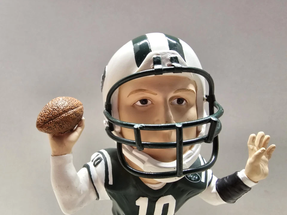 Estatua #'d de Chad Pennington New York Jets NFL 2003 cubierta superior reparada Foto 2 de 4