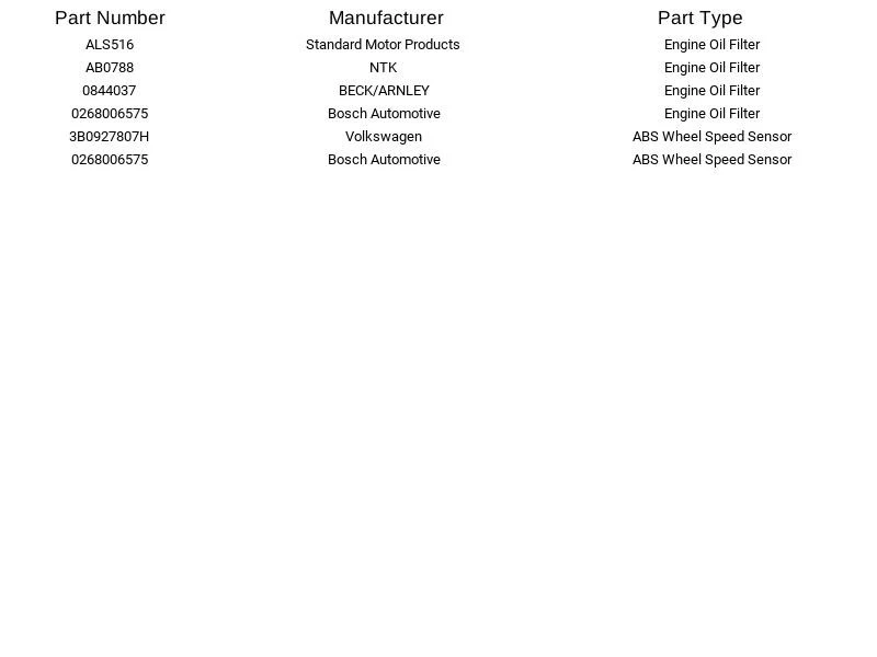 Bosch 265006575  Rear Left For Volkswagen Passat 1999-2005 - Image 4 of 4