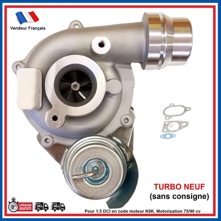 Turbolader RENAULT KANGOO Express  1.5 dCi 75 (FW0/1_)