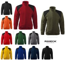 Unisex Fleece Jacke Freizeit Hochwertig Workwear Übergangsjacke Kontrast 360g/m²