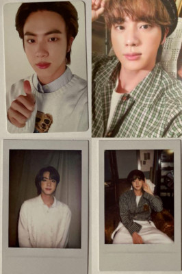 BTS JIN DECO KIT Official Photo card, Random, Double-sided