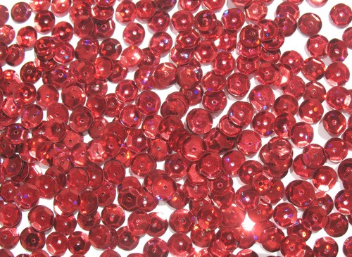 Holiday Red - Craft Medley 6mm Aurora Borealis Cup Sequins - Bild 3 von 12