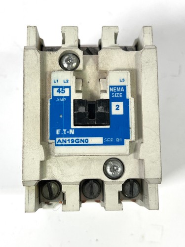 Motor De Arranque Eaton AN19GN0 45 Amp NEMA Tamaño 2 600V - Imagen 3 de 8