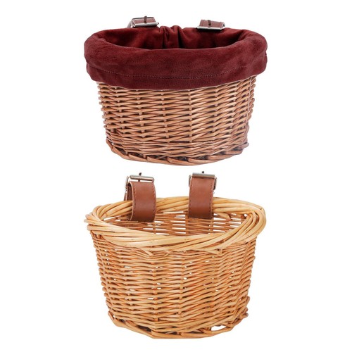 Bicycle Front Basket For Kids Bike Scooter Waterproof Durable Handmade Basket