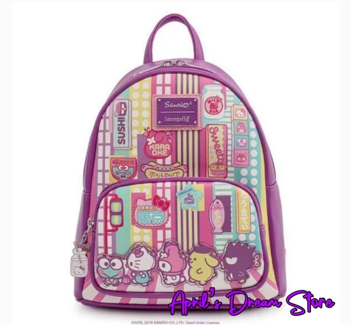Loungefly Sanrio Hello Kitty Kawaii Tokyo Mini Backpack | eBay display picture 3