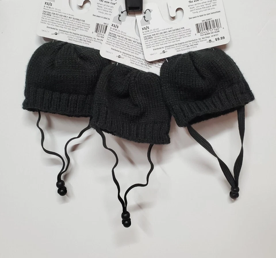 Youly The Non Comformist Sombrero para Mascotas XS/S 9-13" "Una Raza Rara" Gorro para Mascotas Lote de 3 Foto 2 de 4