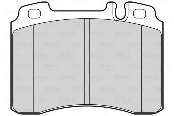 Plaquettes de frein Valeo 302286 pour frein à disque de voiture