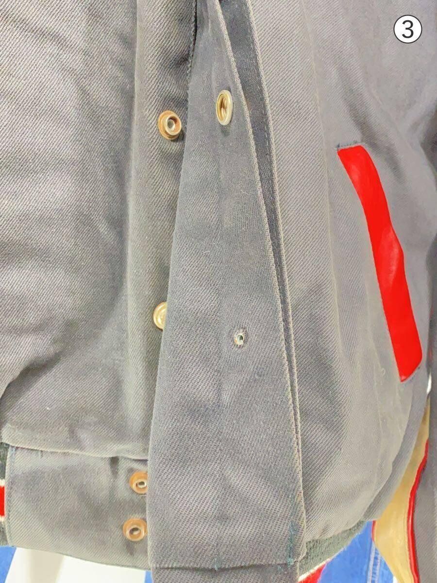 JEFF HAMILTON Stadium Jacket L Cotton RED 277 FOR 90s SAN JEFF HAMILTON Stadium Jacket L Cotton RED 277 FOR 90s SAN