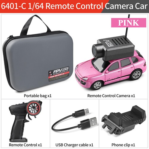 WLtoys Mini FPV RC 1/64 Racing Car HD Camera 2.4G Remote Control On-Road Cars - Picture 29 of 30