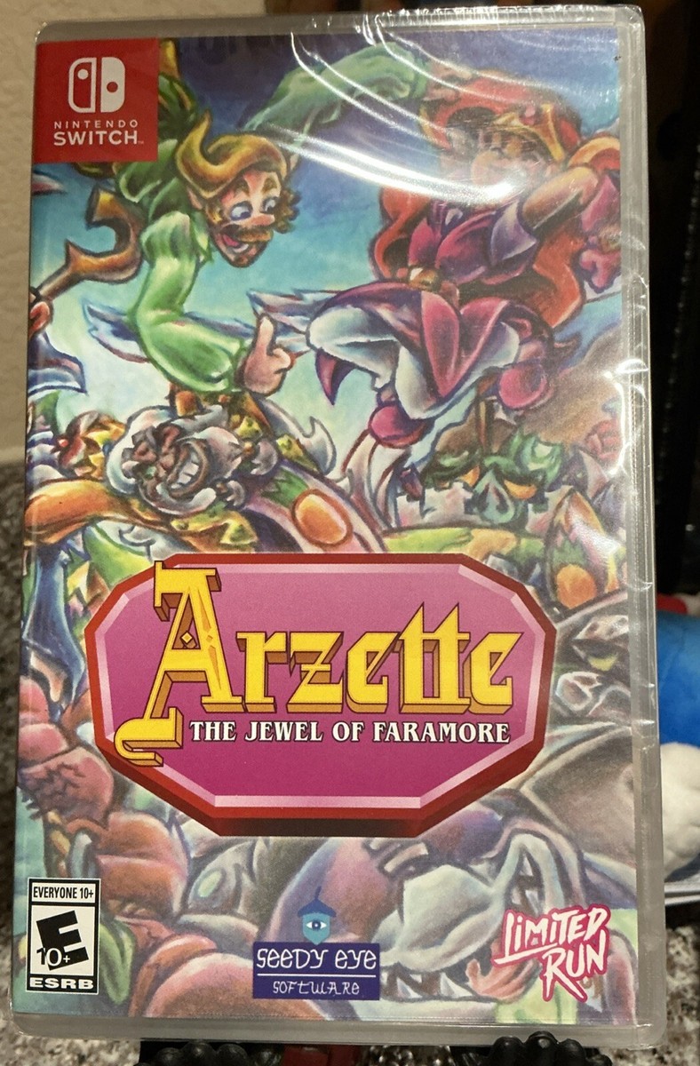 Arzette: The Jewel of Faramore 2024 SDCC Exclusive NINTENDO SWITCH
