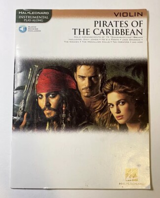 Pirates of the Caribbean for Violin Instrumental Book - Hal Leonard