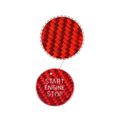 M.JVisun Start-Stop Knopf Abdeckung Carbon Look - Für BMW 3er G20, X5 G07, Z4 G29