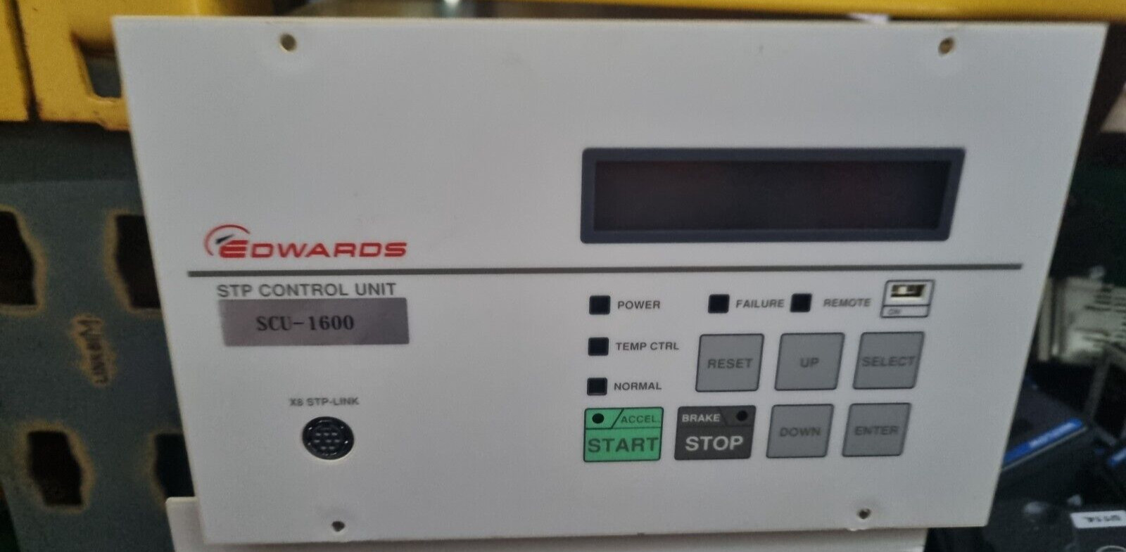EDWARDS SCU-1600 YT76-Z0-Z20 TURBOMOLECULAR PUMP CONTROL UNIT