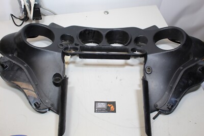 Harley Electra Glide Inner Fairing Batwing Gauge Support Wind Deflector Scuffed