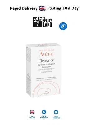 Eau Thermale Avène Cleanance Barra Dermatológica for Sensitive Skin *Boxed*