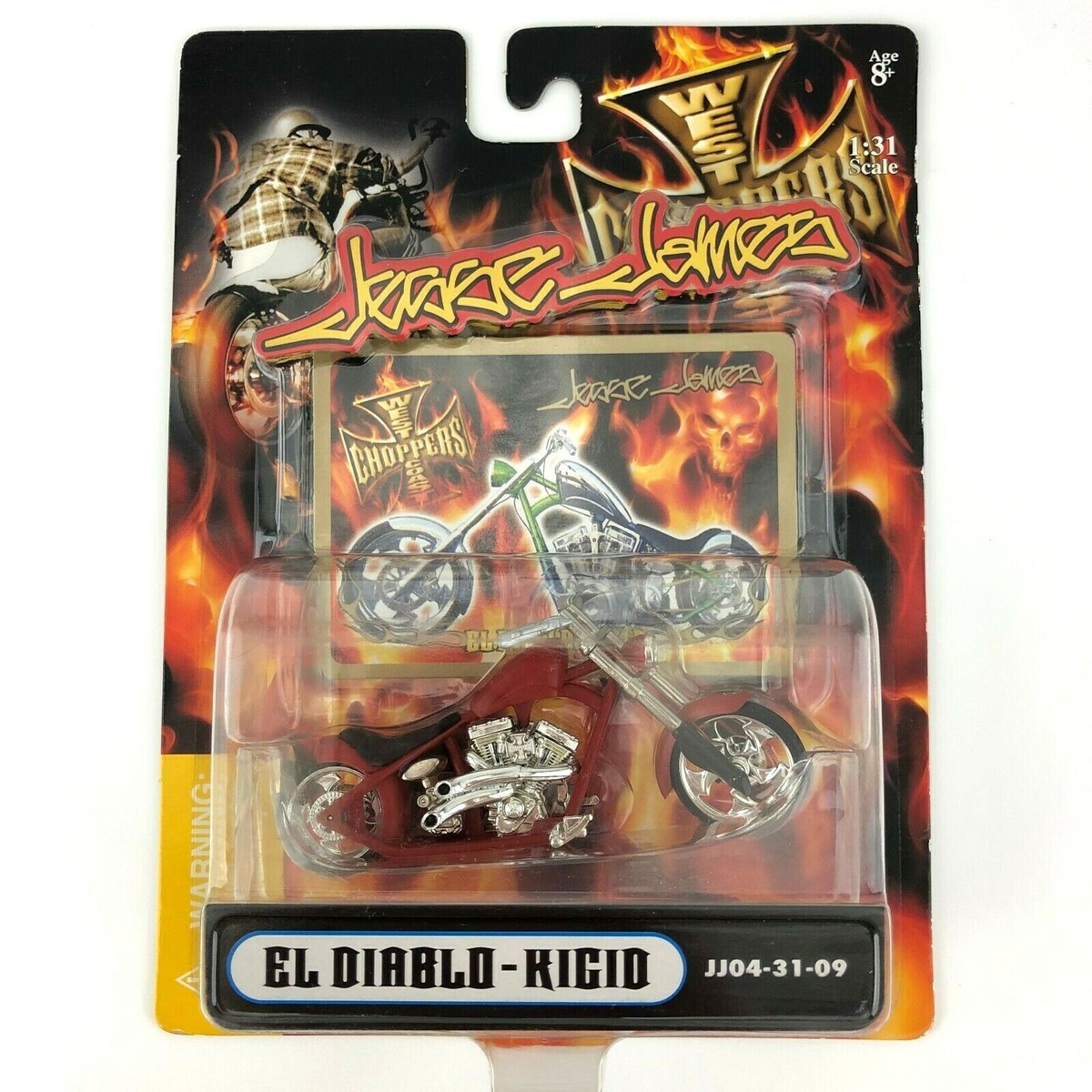 Jesse James West Coast Chopper EL DIABLO-RIGID Custom Motorcycle