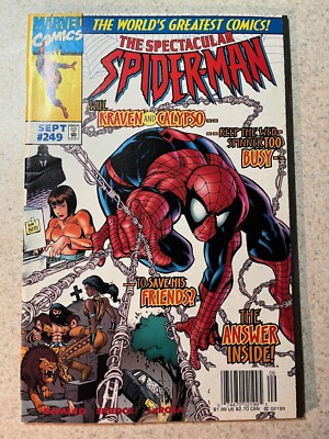1997 MARVEL COMICS THE SPECTACULAR SPIDER-MAN #249 SEPT KRAVEN CALYPSO