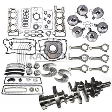 AJ126 306PS 3.0L Engine Rebuild Crankshaft Rods Timing Kit For Jaguar Land Cover