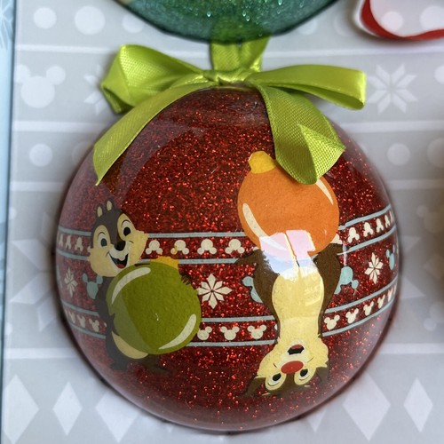 Disney Store Mickey Christmas Ornament Ball Set 6 - Picture 4 of 9