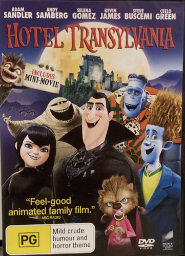Hotel Transylvania (DVD, 2012) Adam Sandler, Selena Gomez, Kevin James - Picture 1 of 3