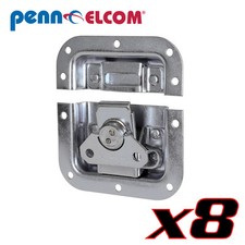 Eight Pack Penn Elcom L905/928 Butterfly Latch 4.125" PennBrite