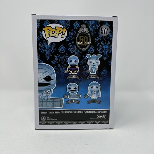 Funko Pop! - DISNEY HAUNTED MANSION - MUMMY SPRIT #577 - Free Protector - Picture 4 of 8