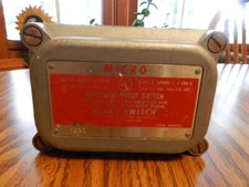 Honeywell Micro Switch 1Ex1 Explosion Proof Limit Switch, Roller Lever, Rotary,