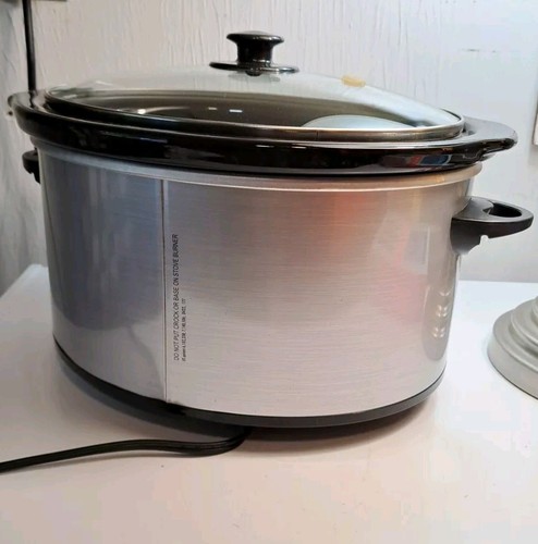 Hamilton Beach Crock Pot Model 33156 Tested Working Clean - Picture 9 of 9