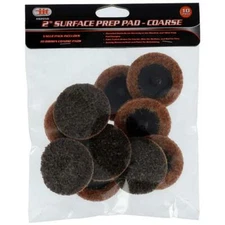 10pc 2" Coarse Surface Prep Pads Discs 82050