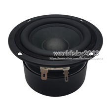 1x 3.5" inch 4/8Ohm 15W HIFI Full Range Driver Audio Speaker Stereo Loudspeaker
