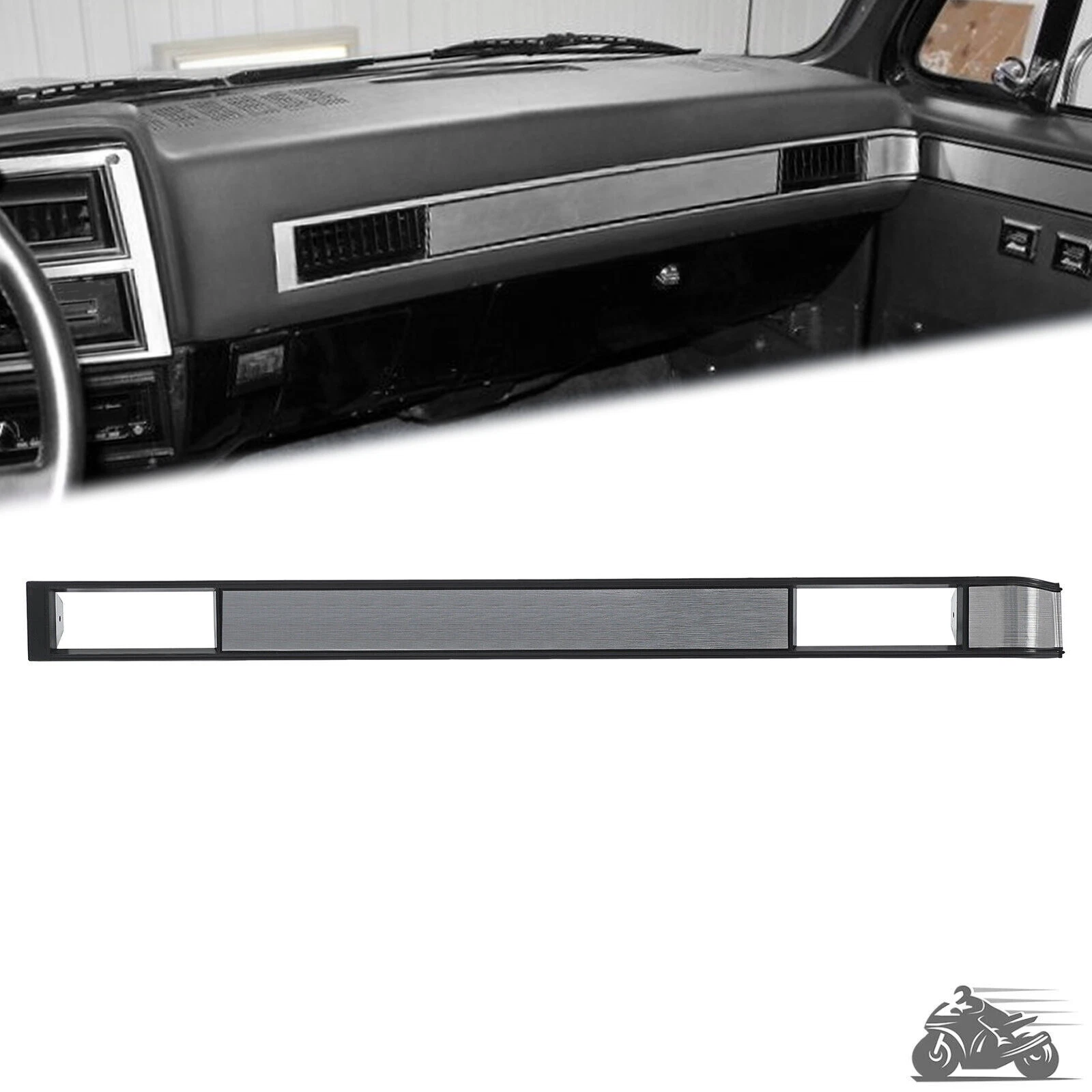New Dash AC Vent Plate Brushed For 81-87 Chevy GMC Pickup Blazer