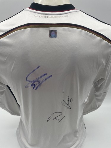 DFB Trikot Rudy, Kimmich und Gnabry signiert Adidas COA Autogramm M - Picture 2 of 7