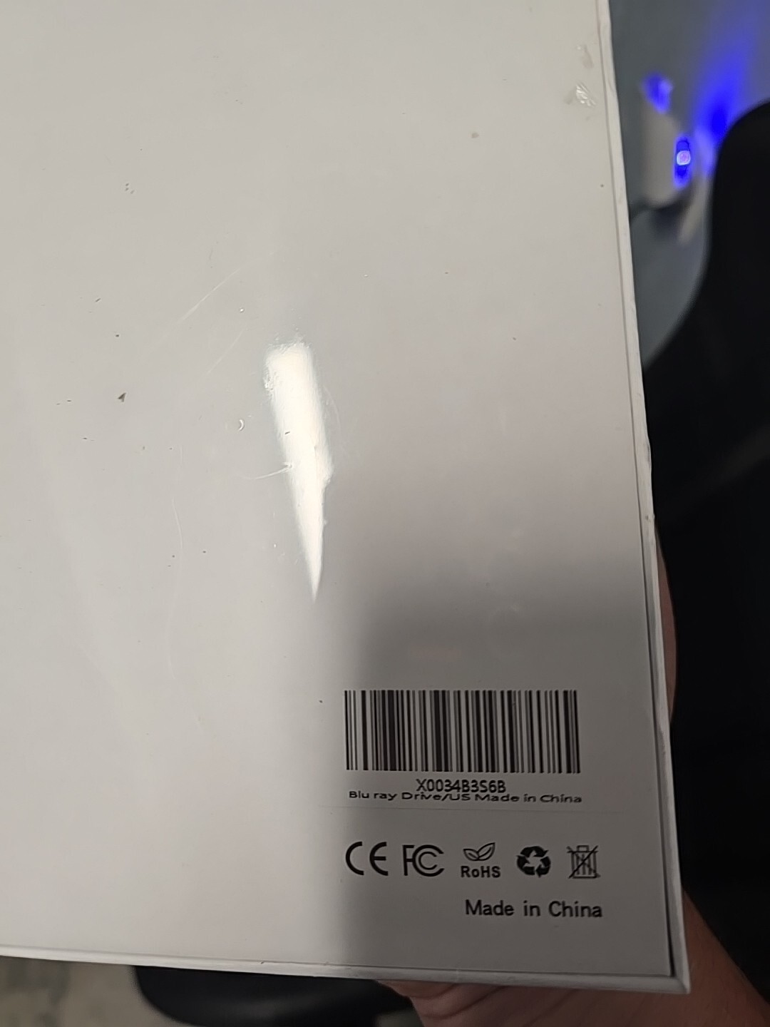 Dainty Sim External Bluray Disc Drive BD Player Read/Write Portable