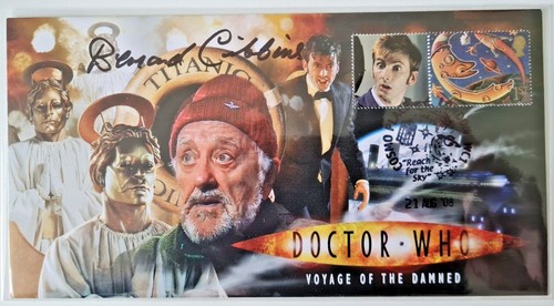 DR/DOCTOR WHO NEW SERIES AUTOGRAPHED/SIGNED STAMP COVERS -BRAND NEW - Picture 63 of 87