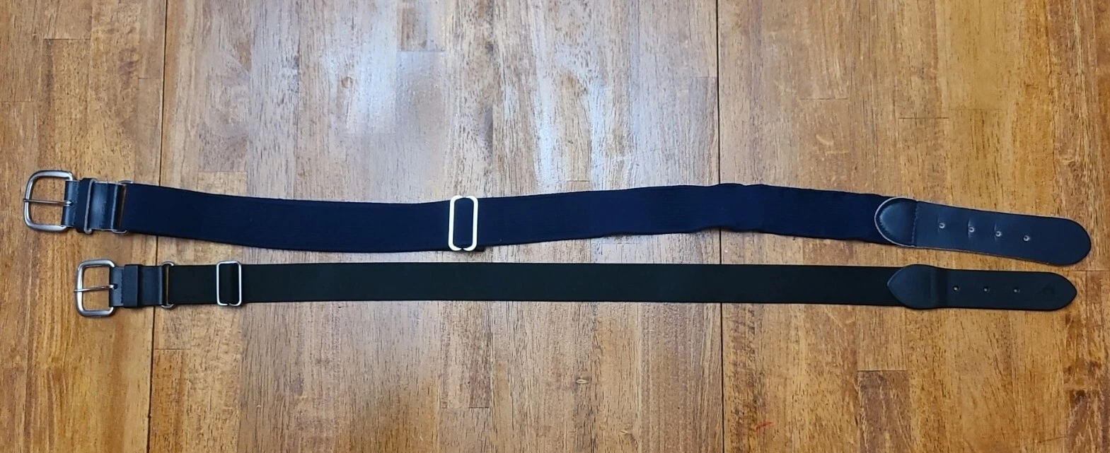 Set cintura baseball softball giovanile nera (Adidas & senza marca)