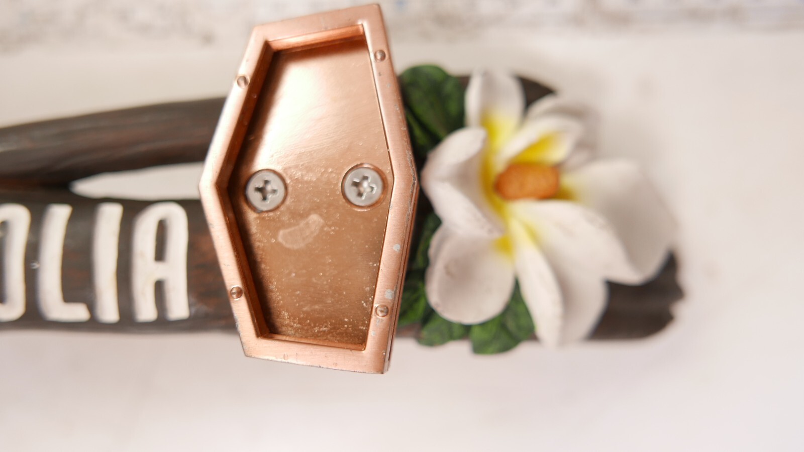 Lazy Magnolia Brewery Figural Logo Beer Tap Handle 10” Tall