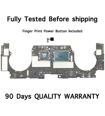 2.6 GHz 16GB 512GB SSD 820-00281-A Logic Board for MacBook Pro 15'' A1707 2016