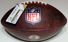 Pittsburgh Steelers Game Used Autographed Touchdown TD Football 9/12/21 vs Bills