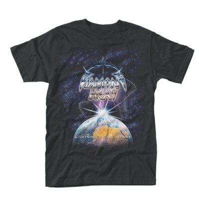 Diamond Head 'Lightning To The Nations' T shirt - NEW