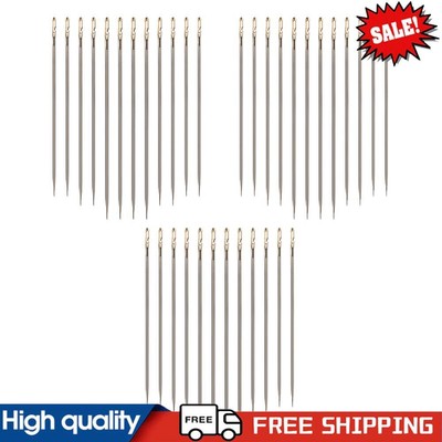 36 Stück Seiteneinfädelnd Selbsteinfädelndeln Easy Thread Nadeln Nähnadeln 