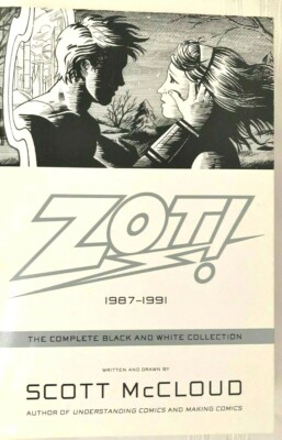 ZOT 87-91 by Scott McCloud Complete Black & White Collection SC Free Ship